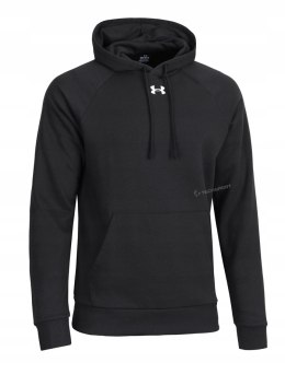 UNDER ARMOUR OCIEPLANA MĘSKA BLUZA Z KAPTUREM KANGURKA BAWEŁNA / rozm XXL