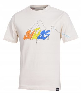 ADIDAS JUNIOR KOSZULKA T-SHIRT DLA DZIECI TABLE TEE ILL GRAPHIC 128