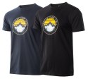 2x HI-TEC MĘSKA KOSZULKA BAWEŁNIANA T-SHIRT ZESTAW DWUPAK XL