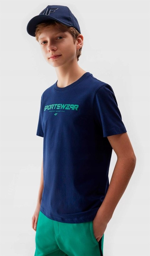 4F CHŁOPIĘCA KOSZULKA T-SHIRT BAWEŁNA / rozm 146 4F CHŁOPIĘCA KOSZULKA T-SHIRT BAWEŁNA / rozm 146