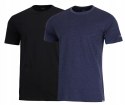 2x HI-TEC KOSZULKA BAWEŁNIANA T-SHIRT PLAIN DWUPAK R. XL