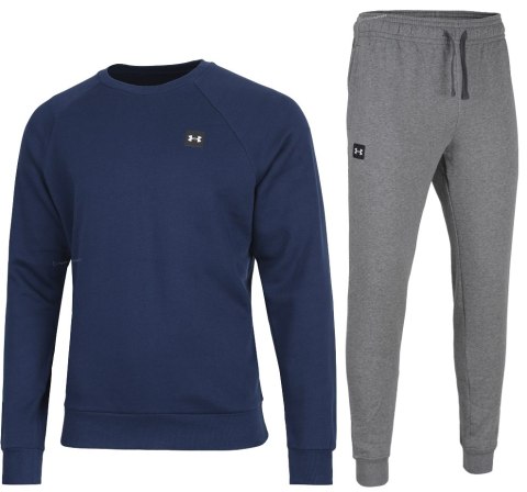 UNDER ARMOUR MĘSKI DRES KOMPLET BAWEŁNA BLUZA SPODNIE / rozm XL