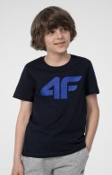 4F CHŁOPIĘCA KOSZULKA T-SHIRT BAWEŁNA / rozm 146