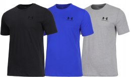 UNDER ARMOUR ZESTAW 3szt KOSZULKA T-SHIRT BAWEŁNA / rozm XL