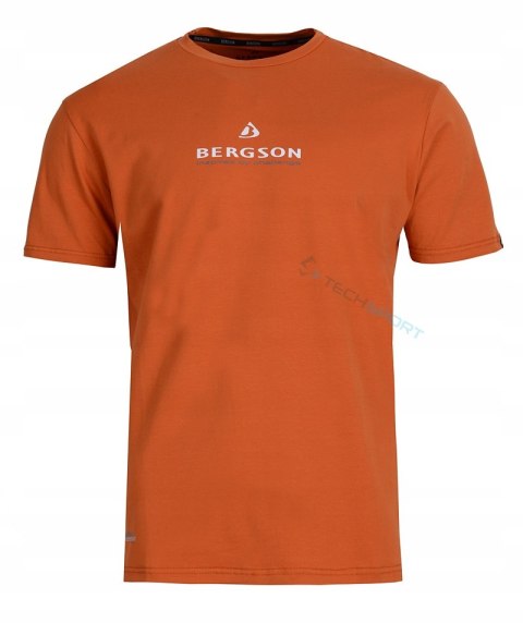 BERGSON ARCHO SPORTOWA KOSZULKA BAWEŁNIANA SPANDEX T-SHIRT R. L