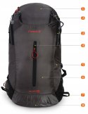 PLECAK TREKKINGOWY CAMPUS POLARIS 37L ODDYCHAJĄCY