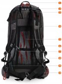 PLECAK TREKKINGOWY CAMPUS POLARIS 37L ODDYCHAJĄCY