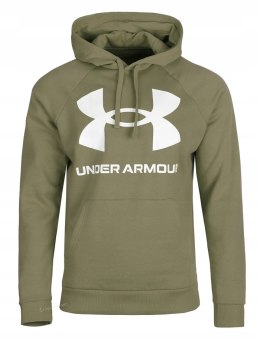 UNDER ARMOUR OCIEPLANA MĘSKA BLUZA Z KAPTUREM BAWEŁNA / rozm XXL