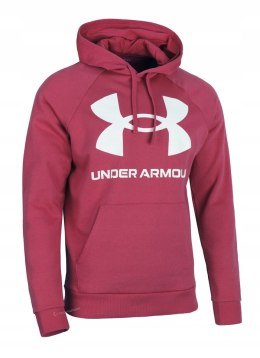 UNDER ARMOUR OCIEPLANA MĘSKA BLUZA Z KAPTUREM BAWEŁNA / rozm M