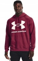 UNDER ARMOUR OCIEPLANA MĘSKA BLUZA Z KAPTUREM BAWEŁNA / rozm M