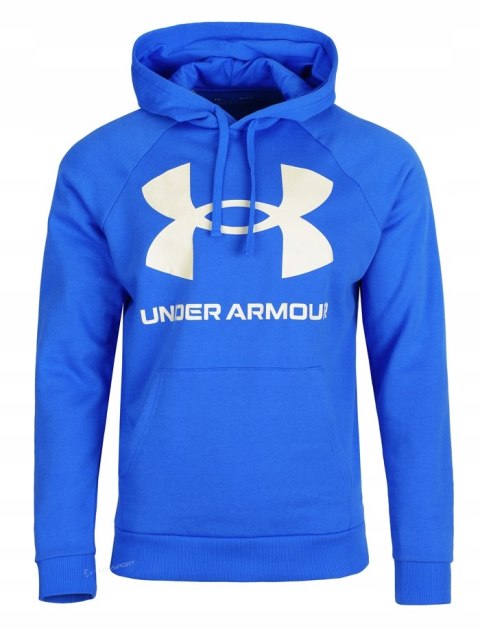 UNDER ARMOUR OCIEPLANA MĘSKA BLUZA Z KAPTUREM KANGURKA / rozm M