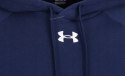 UNDER ARMOUR OCIEPLANA MĘSKA BLUZA Z KAPTUREM KANGURKA BAWEŁNA / rozm L