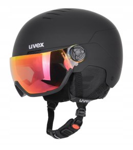 UVEX KASK NARCIARSKI Z SZYBĄ WIZJEREM rozm 58-61cm