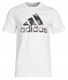 ADIDAS WYGODNA KOSZULKA T-SHIRT BAWEŁNIANA CAMO BOS GRAPHIC TEE L