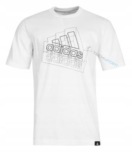 ADIDAS WYGODNA KOSZULKA T-SHIRT BAWEŁNIANA TECH BOS GRAPHIC XL