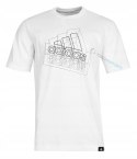 ADIDAS WYGODNA KOSZULKA T-SHIRT BAWEŁNIANA TECH BOS GRAPHIC XS