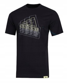 ADIDAS WYGODNA KOSZULKA T-SHIRT BAWEŁNIANA TECH BOS GRAPHIC XS