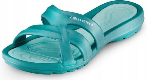 AQUA SPEED DAMSKIE KLAPKI BASENOWE PLAŻOWE SPORTOWE 38 AQUA SPEED DAMSKIE KLAPKI BASENOWE PLAŻOWE SPORTOWE 38