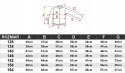 4F CHŁOPIĘCA KURTKA PUCHOWA PIKOWANA / rozm 128