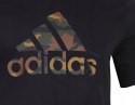 ADIDAS WYGODNA KOSZULKA T-SHIRT BAWEŁNIANA CAMO BOS GRAPHIC TEE L