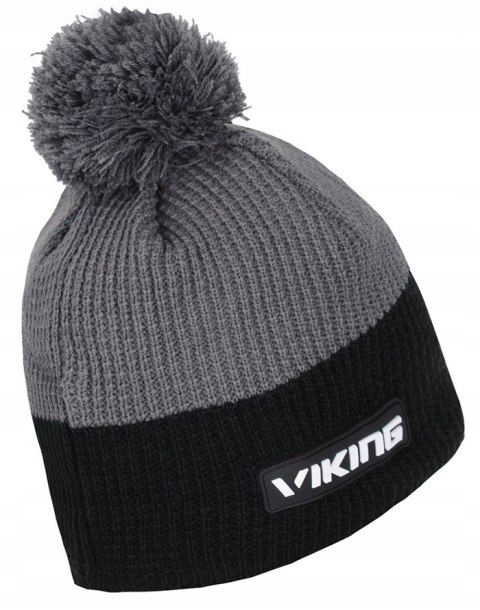 MĘSKA CZAPKA ZIMOWA Z POMPONEM VIKING ZAK MĘSKA CZAPKA ZIMOWA Z POMPONEM VIKING ZAK