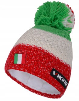 VIKING CORNET CIEPŁA MĘSKA CZAPKA ZIMOWA WŁOCHY ITALY WEŁNA MERINO