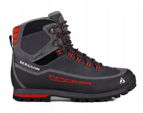 WYSOKIE BUTY TREKKINGOWE BERGSON KINYETTI MID roz. 40 SUPRA-TEX VIBRAM