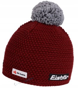 EISBAR JAMIE POMPON CIEPŁA CZAPKA ZIMOWA MU 043 WEŁNA MERINO