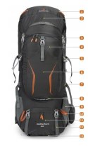 PLECAK TURYSTYCZNY BERGSON MATTERHORN 60-70L