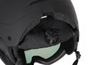 UVEX KASK WYGODNY NARCIARSKI SNOWBOARDOWY Z SZYBĄ GOGLAMI rozm 54-58cm