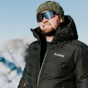 ALPINUS GRUBA KURTKA ZIMOWA MĘSKA PIKOWANA Z KAPTUREM FURGGEN Roz XXL