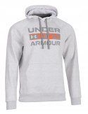 UNDER ARMOUR OCIEPLANA MĘSKA BLUZA Z KAPTUREM BAWEŁNA / L