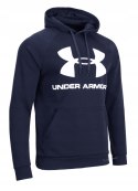 UNDER ARMOUR OCIEPLANA MĘSKA BLUZA Z KAPTUREM BAWEŁNA / rozm L