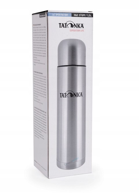 TATONKA HOT&COLD MARKOWY TERMOS STALOWY 0,75L TATONKA HOT&COLD MARKOWY TERMOS STALOWY 0,75L