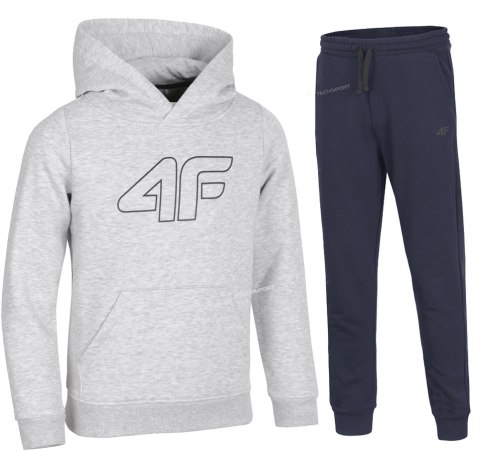 4F OCIEPLANY CHŁOPIĘCY DRES KOMPLET BLUZA SPODNIE / rozm 140