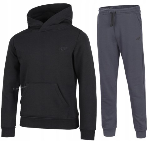 4F OCIEPLANY CHŁOPIĘCY DRES KOMPLET BLUZA SPODNIE / rozm 152