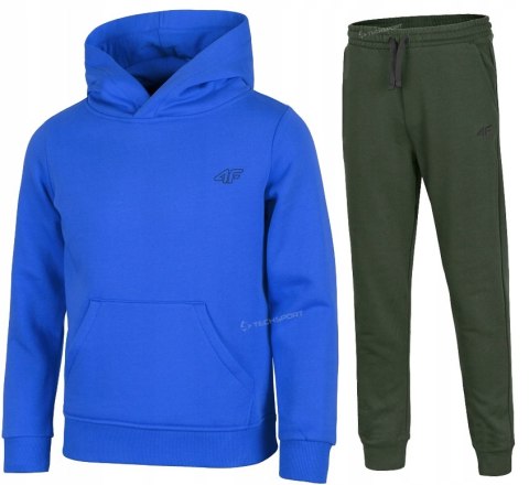 4F OCIEPLANY CHŁOPIĘCY DRES KOMPLET BLUZA SPODNIE / rozm 164
