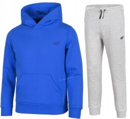 4F OCIEPLANY CHŁOPIĘCY DRES KOMPLET BLUZA SPODNIE / rozm 164