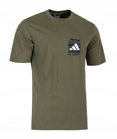 ADIDAS WYGODNA KOSZULKA MĘSKA BAWEŁNIANA T-SHIRT CAMO WOW GRAPH 3XL ADIDAS WYGODNA KOSZULKA MĘSKA BAWEŁNIANA T-SHIRT CAMO WOW GRAPH 3XL