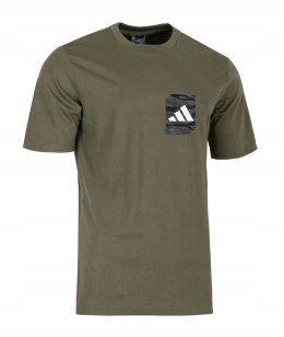 ADIDAS WYGODNA KOSZULKA MĘSKA BAWEŁNIANA T-SHIRT CAMO WOW GRAPH L