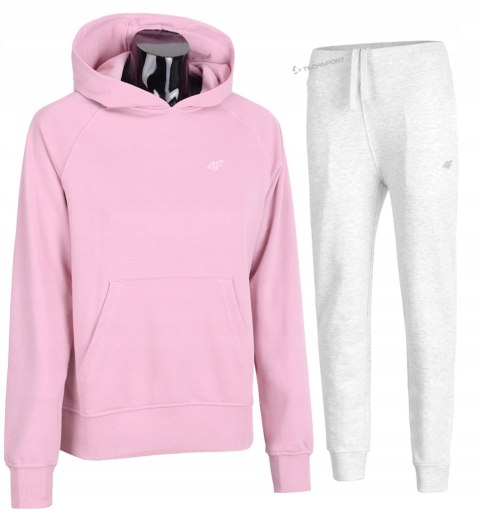 4F OCIEPLANY DAMSKI DRES BAWEŁNA KOMPLET BLUZA SPODNIE / rozm XS