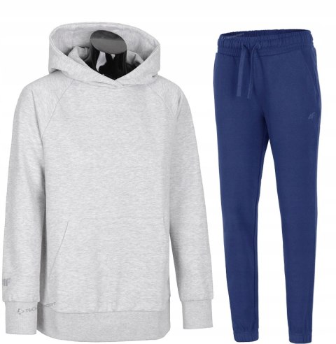 4F DAMSKI DRES BAWEŁNA KOMPLET BLUZA SPODNIE / rozm XS