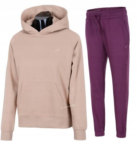 4F DAMSKI DRES BAWEŁNA KOMPLET BLUZA SPODNIE / rozm L