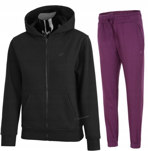 4F DAMSKI DRES BAWEŁNA KOMPLET BLUZA SPODNIE / rozm S