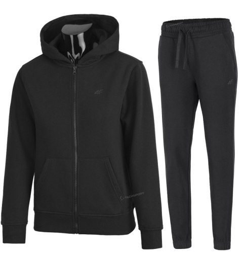 4F DAMSKI DRES BAWEŁNA KOMPLET BLUZA SPODNIE / rozm L