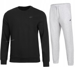 4F MĘSKI DRES BAWEŁNA KOMPLET BLUZA SPODNIE / rozm M