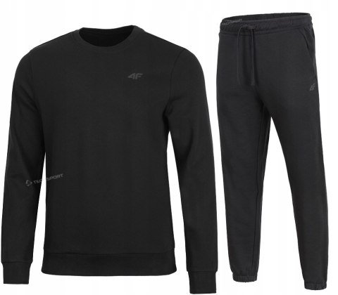 4F MĘSKI DRES BAWEŁNA KOMPLET BLUZA SPODNIE / rozm M