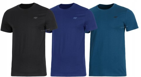 4F ZESTAW 3szt. 3-PAK MĘSKA KOSZULKA T-SHIRT 100% BAWEŁNA / rozm L 4F ZESTAW 3szt. 3-PAK MĘSKA KOSZULKA T-SHIRT 100% BAWEŁNA / rozm L