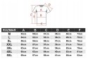 4F ZESTAW 3szt. 3-PAK MĘSKA KOSZULKA T-SHIRT 100% BAWEŁNA / rozm L