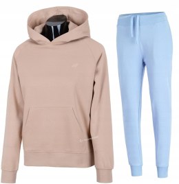 4F DAMSKI DRES BAWEŁNA KOMPLET BLUZA SPODNIE / rozm S